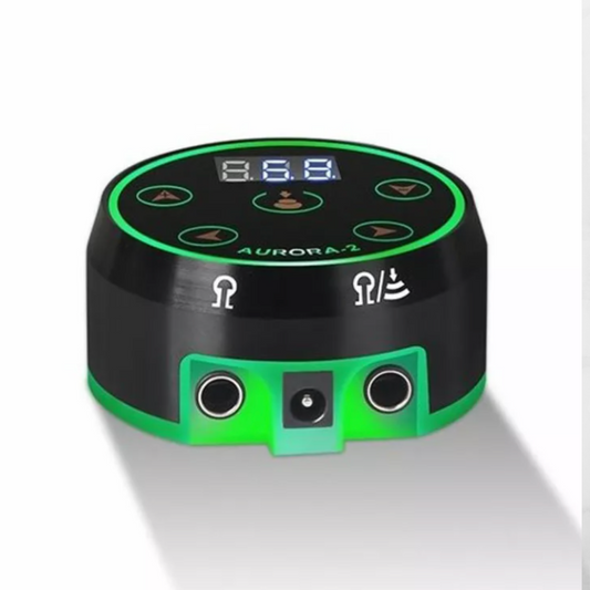 Alimentatore Tattoo/PMU Aurora 2 con Indicatore LED di Tensione