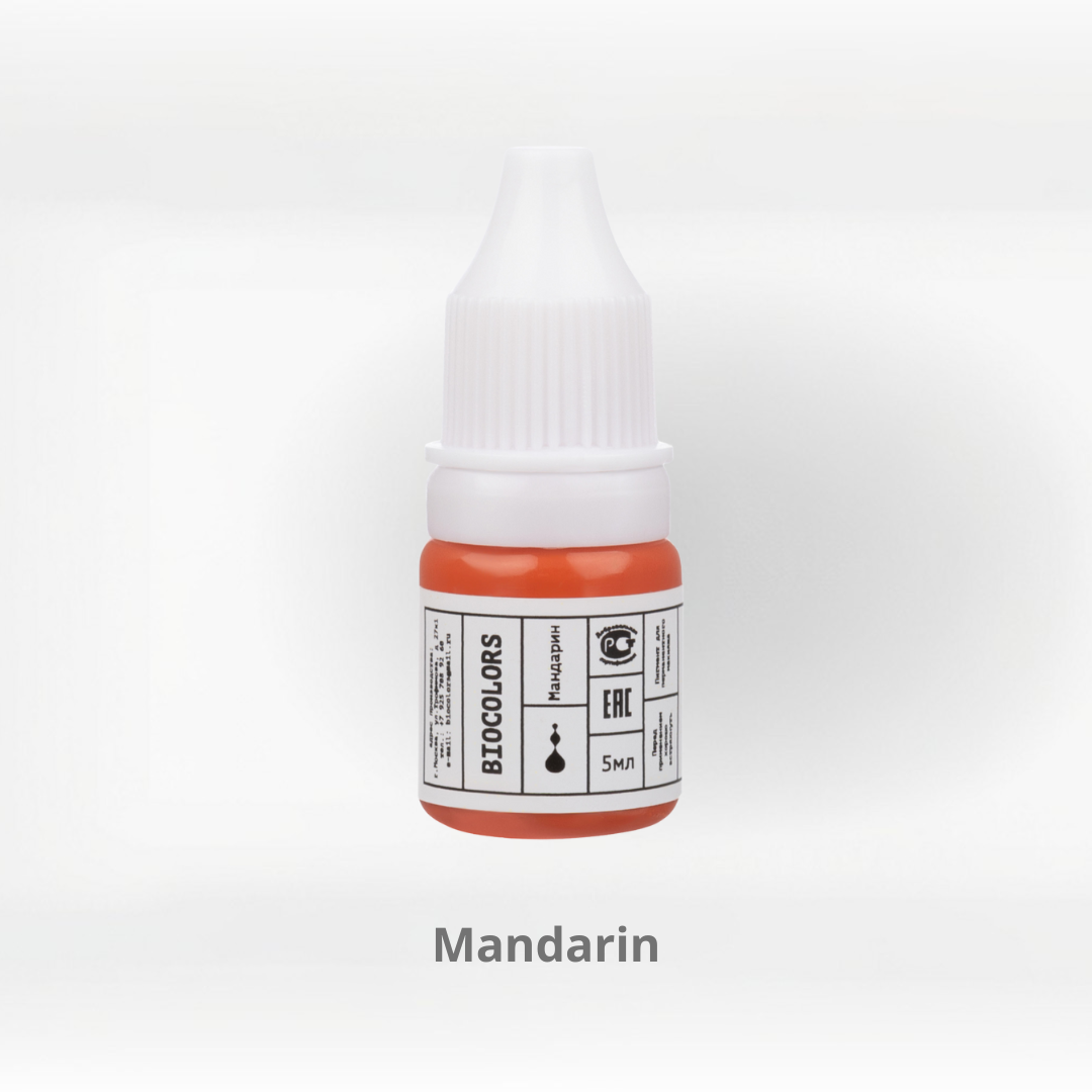 Pigmento PMU Biocolors Trucco Permanente Correttore Mandarin