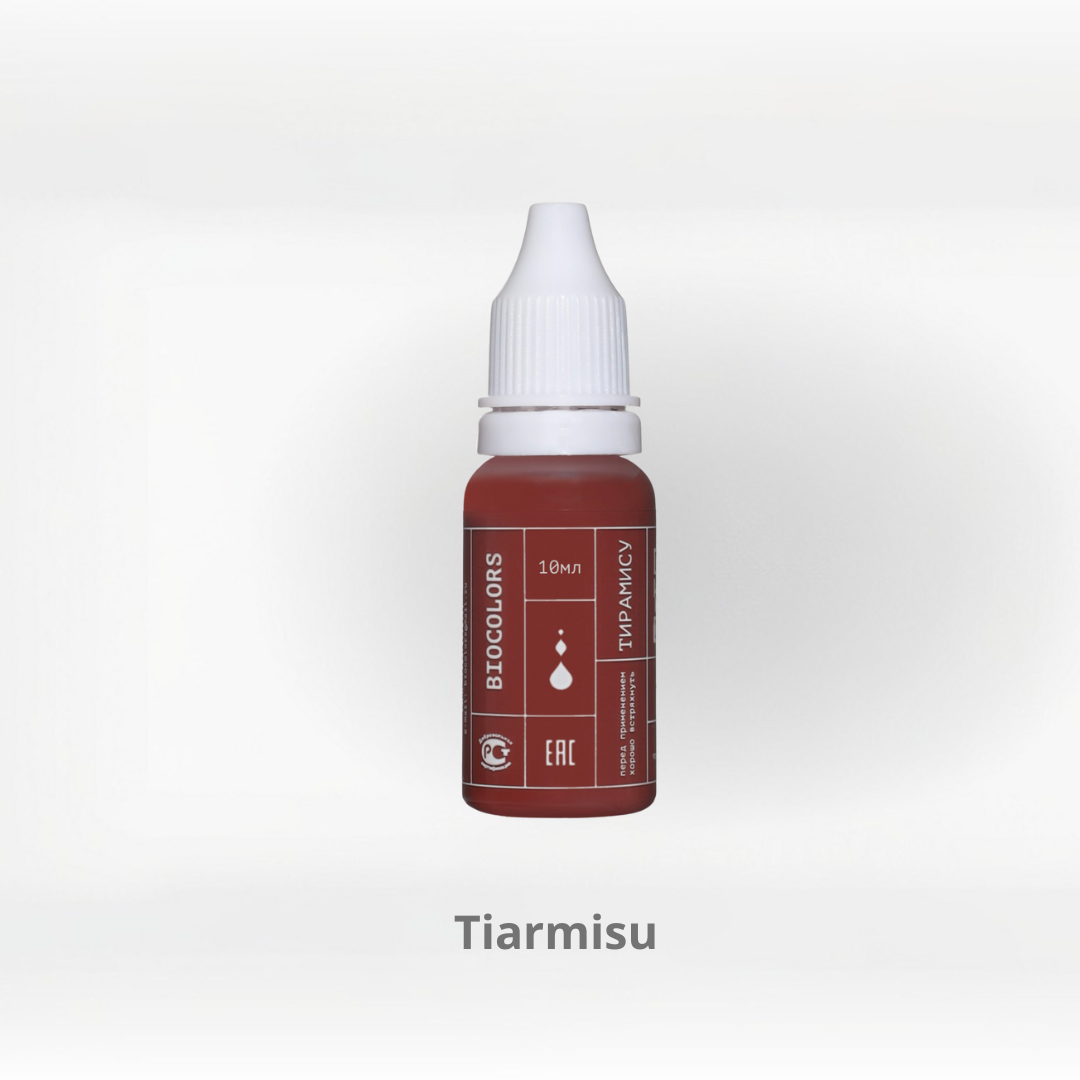 Biocolors Tiramisu | pigmento PMU labbra scuro trasparente (15 ml)