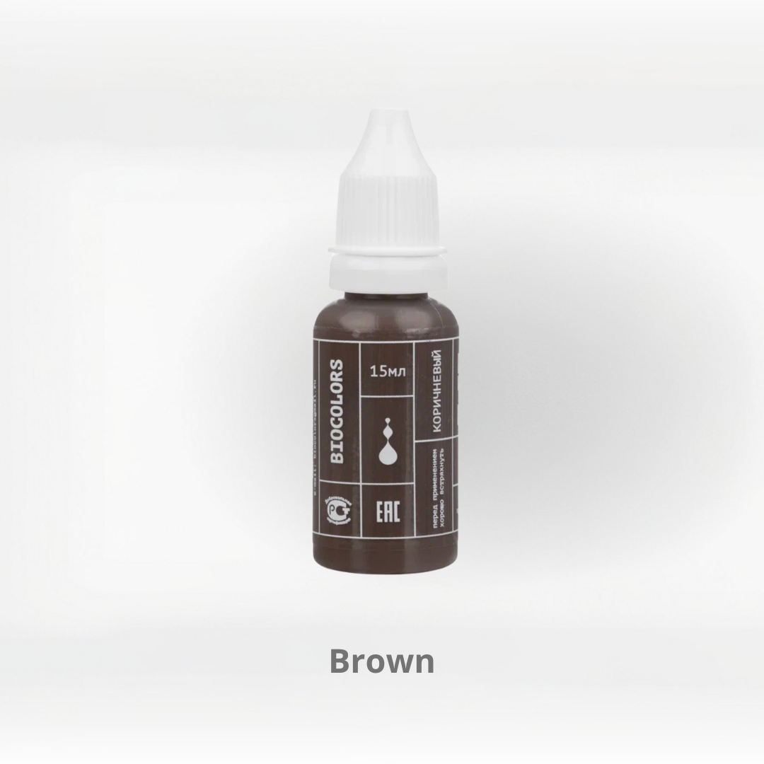 Pigmento PMU Biocolors Trucco Permanente Sopracciglia Brown