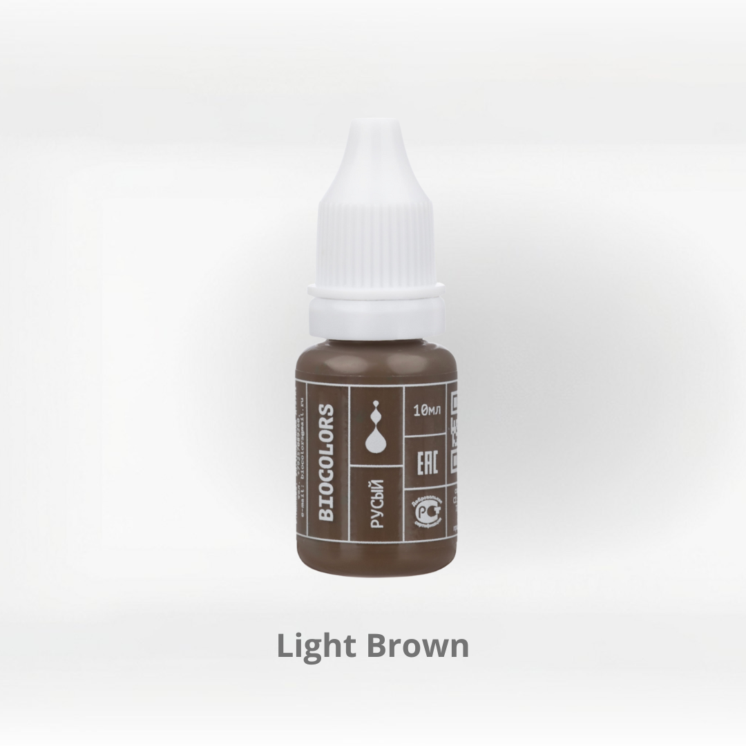 Pigmento PMU Biocolors Trucco Permanente Sopracciglia Light Brown
