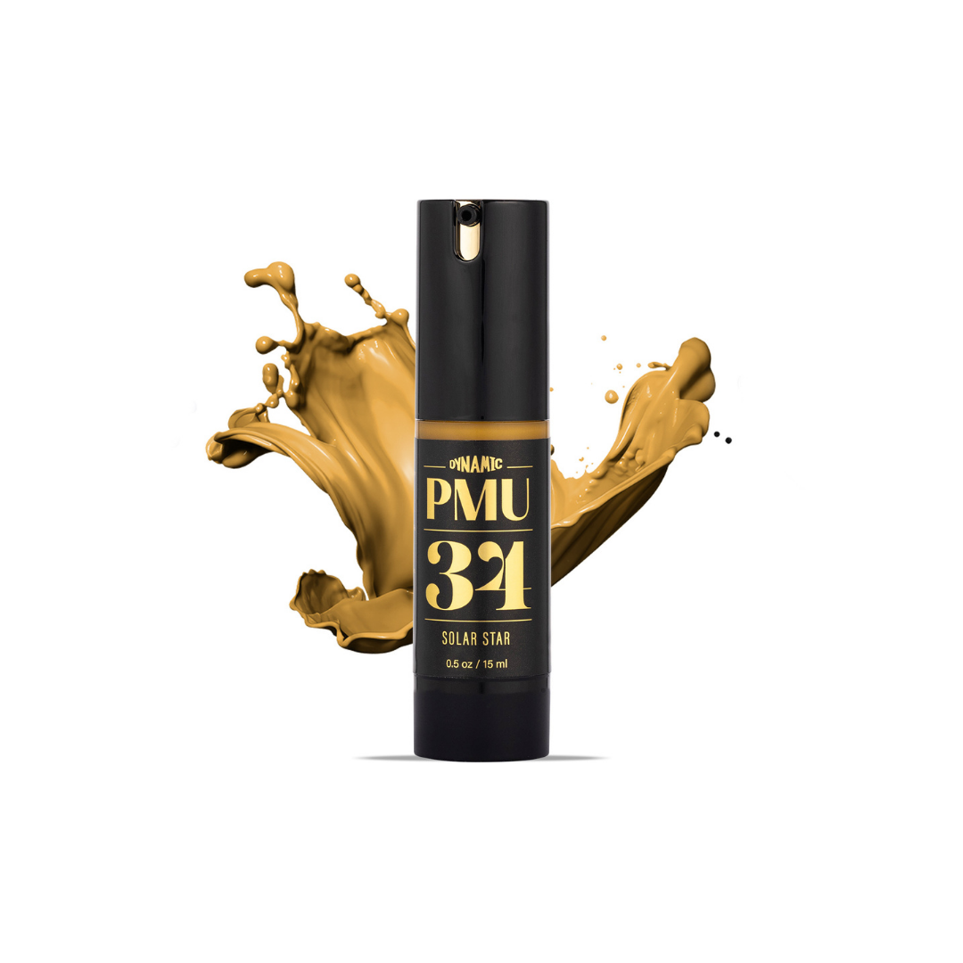 Pigmento Dynamic PMU 34 Solar Star Dorato correttore inorganico per trucco permanente e camouflage