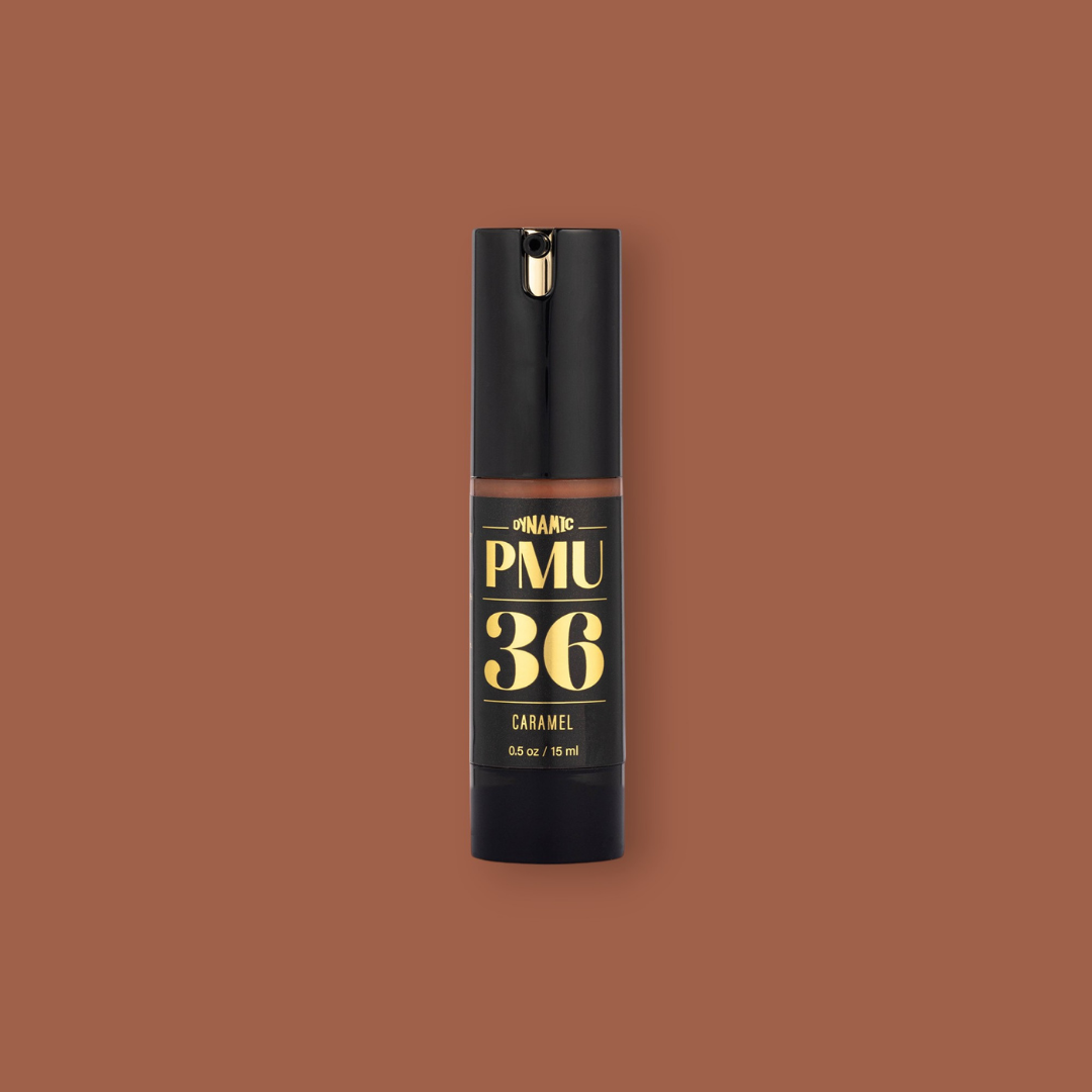 pigmento dynamic trucco permanente pmu 36 caramel sopracciglia calde