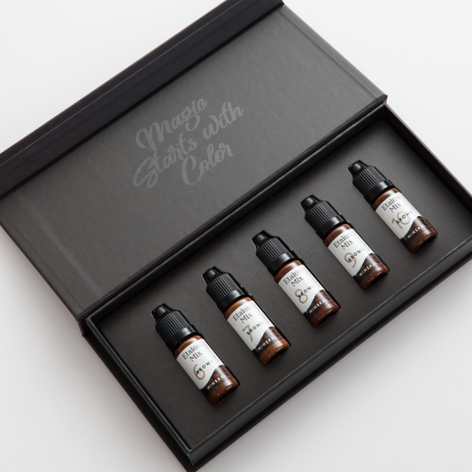 SET PIGMENTI ETALON MIX MINERALI SOPRACCIGLIA ALBINA LAZAREVA