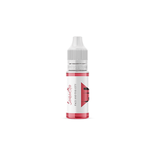 Pigmenti PMU FACE Samantha in rosa-rosso freddo Limited Edition, elegante e vivace, per make-up sofisticato.
