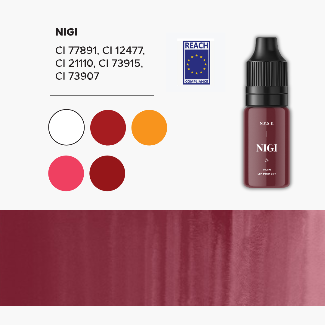 Pigmento PMU NYSE NIGI – Viola Caldo Naturale Labbra
