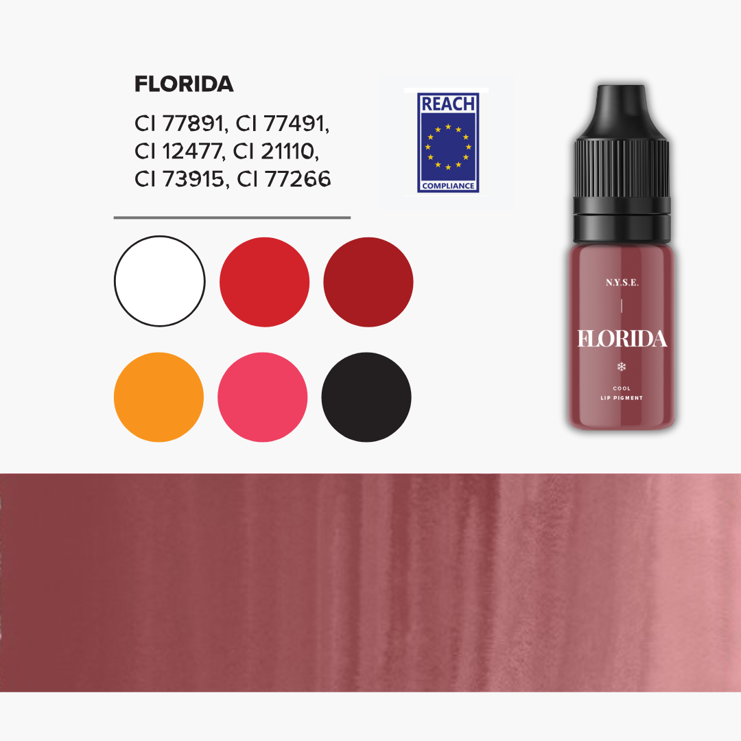 Pigmento PMU NYSE FLORIDA – Rosa Polveroso Freddo Vellutato