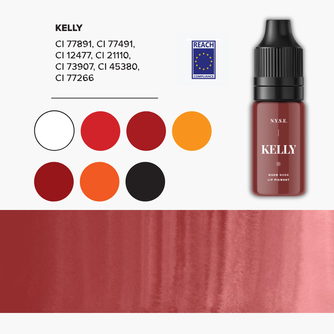 Pigmento PMU Kelly – Labbra Naturali