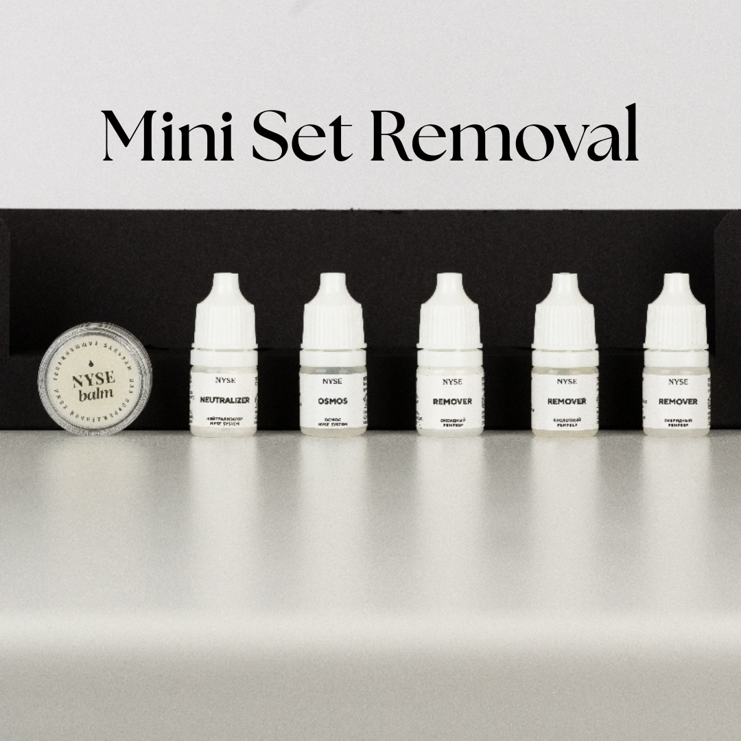 Remover per PMU e Trucco Permanente NYSE Mini Set per la rimozione di tatuaggi e PMU
