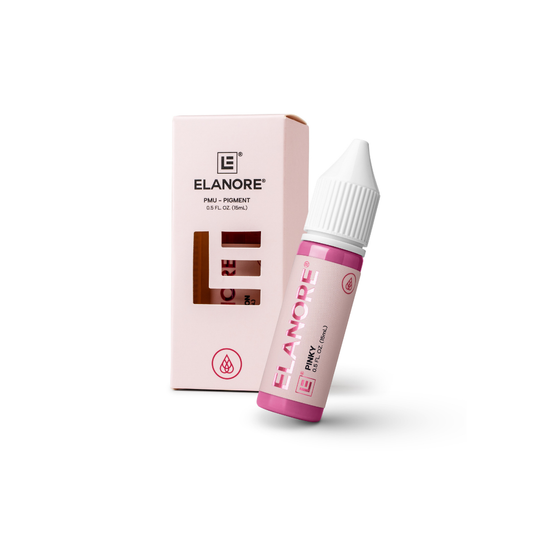 Swatch Pinky Elanore: rosa vivace per lip blush visibile e rossetto rosato moderno