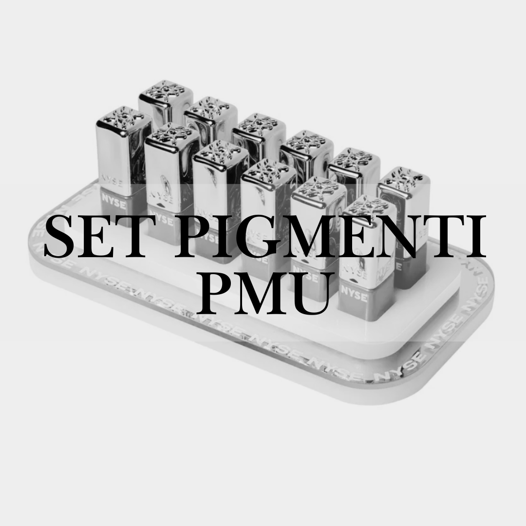 Set PMU professionali con pigmenti, aghi e macchinette: kit completi PMU Trend per sopracciglia, labbra e occhi