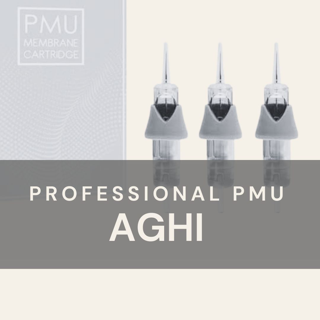 Aghi PMU a cartuccia professionali per trucco permanente, precisione di puntura e flusso stabile per risultati controllati