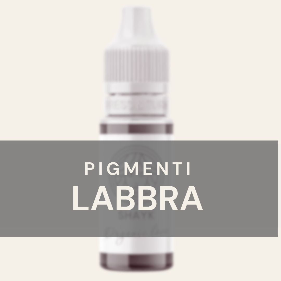 Pigmenti PMU labbra professionali per trucco permanente, tonalità nude e rosate con coprenza modulabile e guarigione uniforme