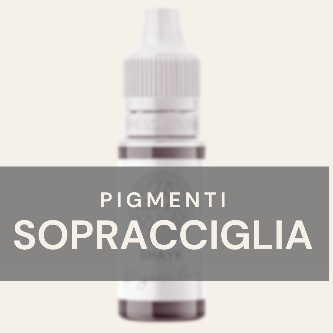 Pigmenti PMU sopracciglia professionali per trucco permanente, colori bilanciati per hairstroke e shading con viraggi controllati