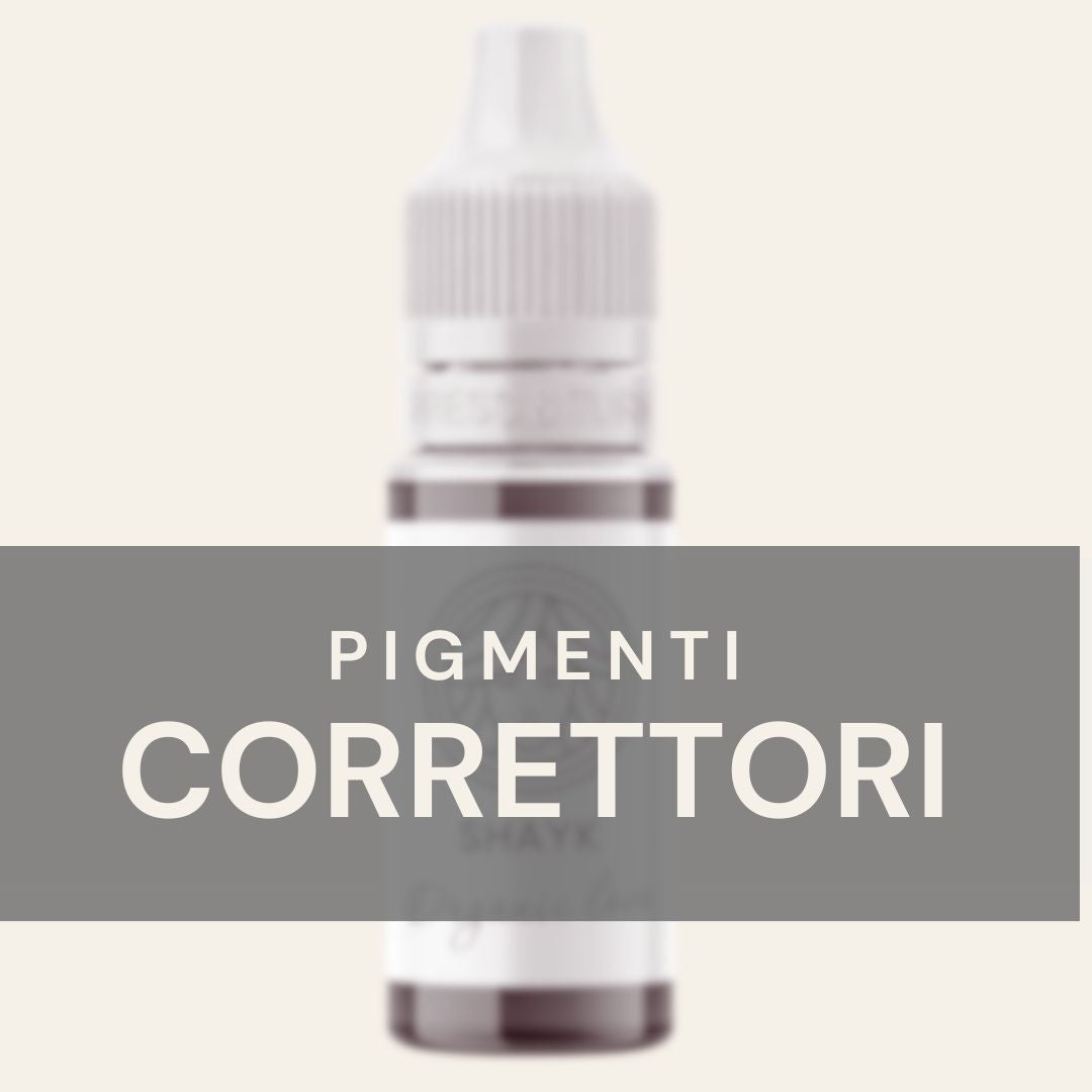 Correttori PMU professionali per neutralizzare viraggi e riequilibrare sottotoni nel trucco permanente in modo controllato