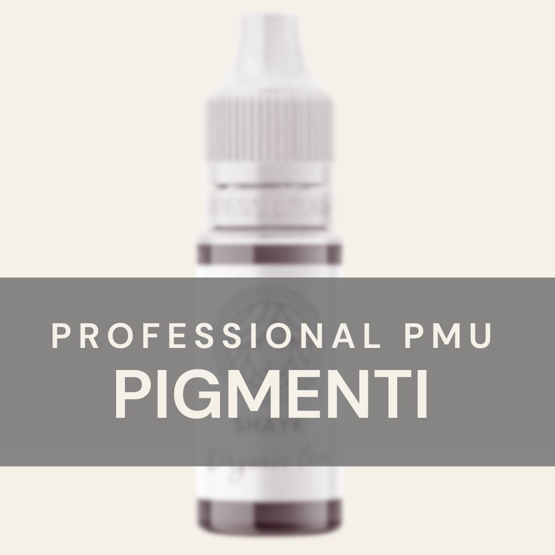 Pigmenti PMU professionali per trucco permanente, colori stabili e prevedibili in guarigione per risultati naturali