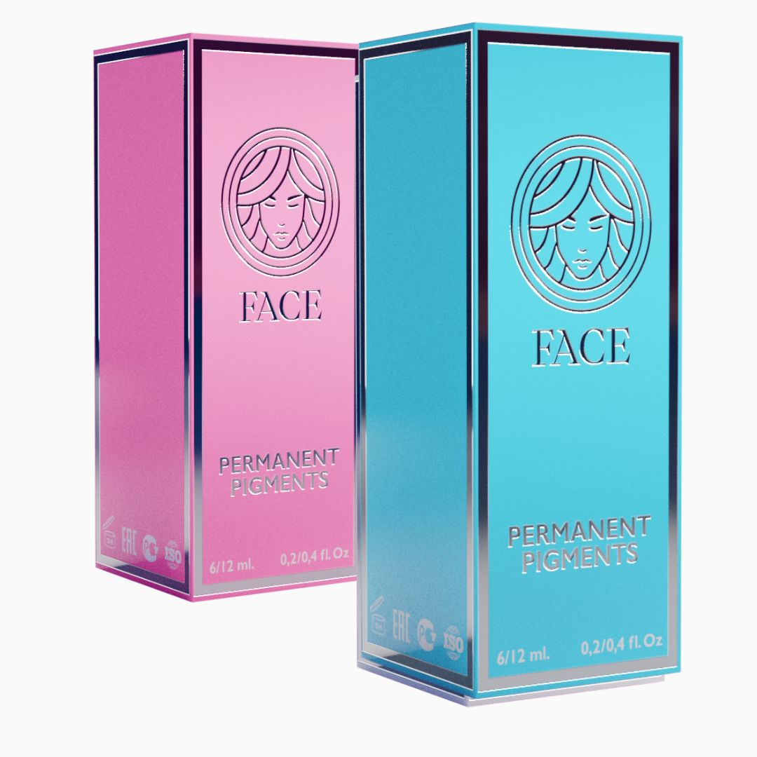 Pigmenti FACE pmu labbra organici e ibridi trucco permanente 