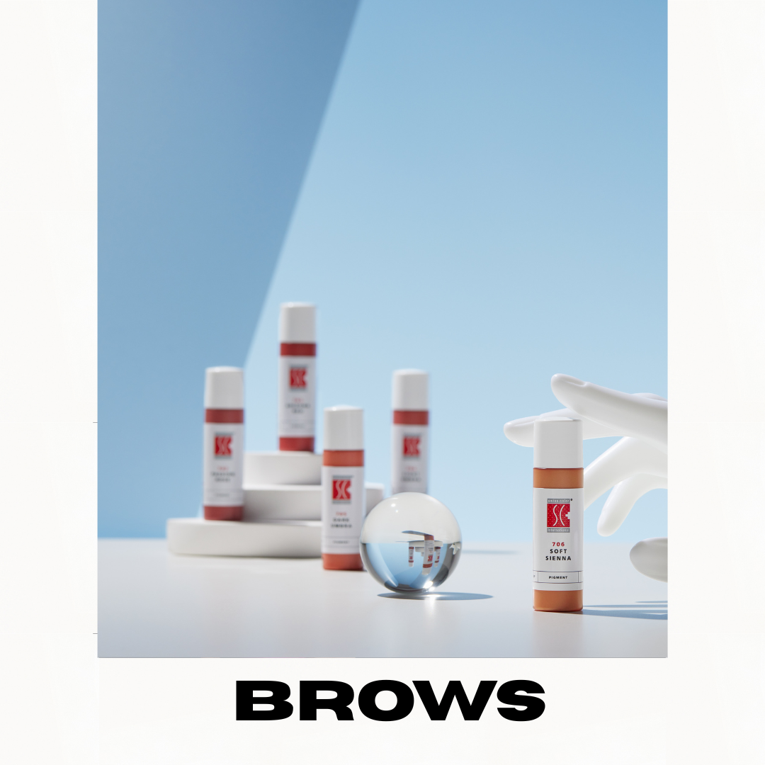 Pigmenti Trucco Permanente PMU Swiss Color Sopracciglia Ibridi e MInerali