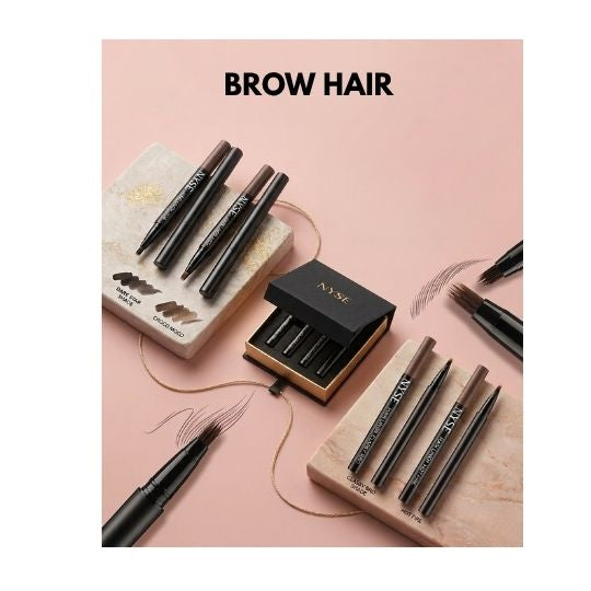NYSE Kit Brow Hair - Hot Fire, Choco Moco, Classy Bro, Star Dark