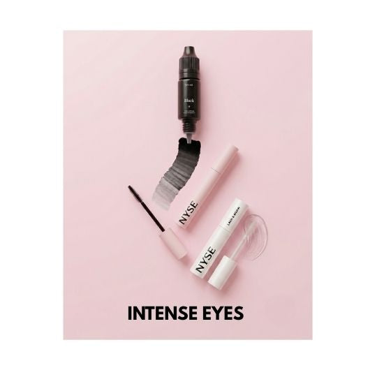 NYSE Kit Intense Eyes - Black, Gel Lash & Brow, Mascara Water Base - REACH