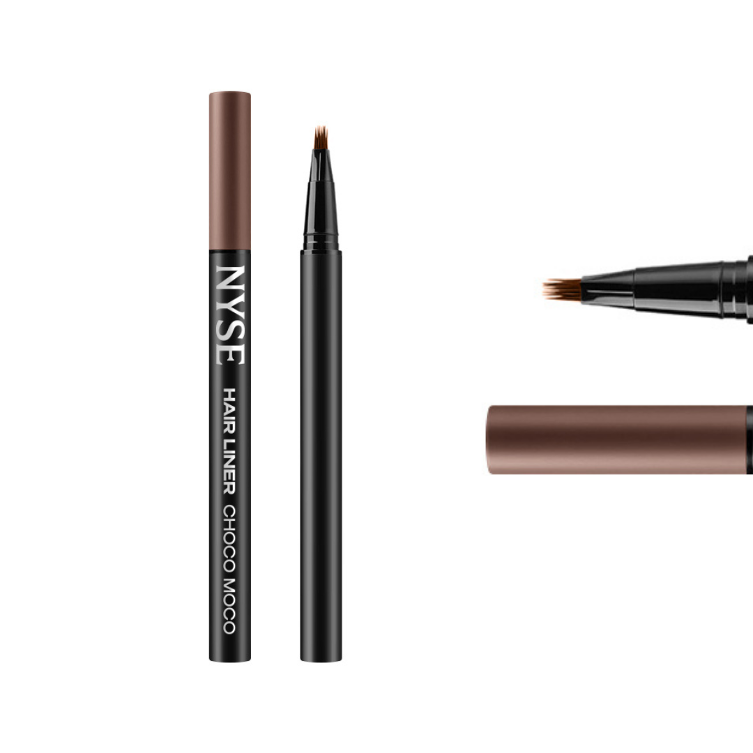 NYSE Hair Liner a lunga durata matita pennarello per sopracciglia realistiche Chocko Moko