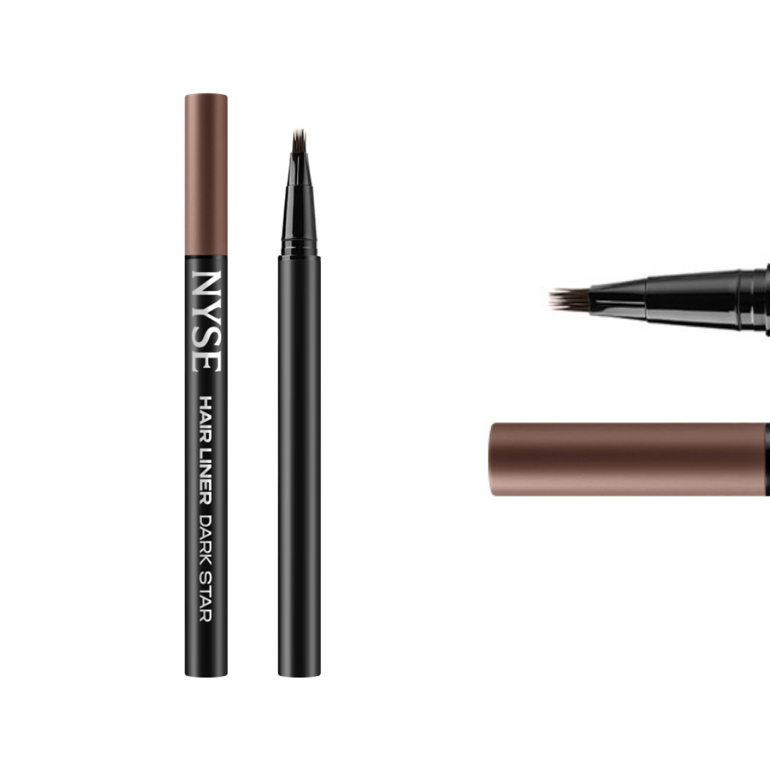NYSE Hair Liner a lunga durata matita pennarello per sopracciglia realistiche Dark Star
