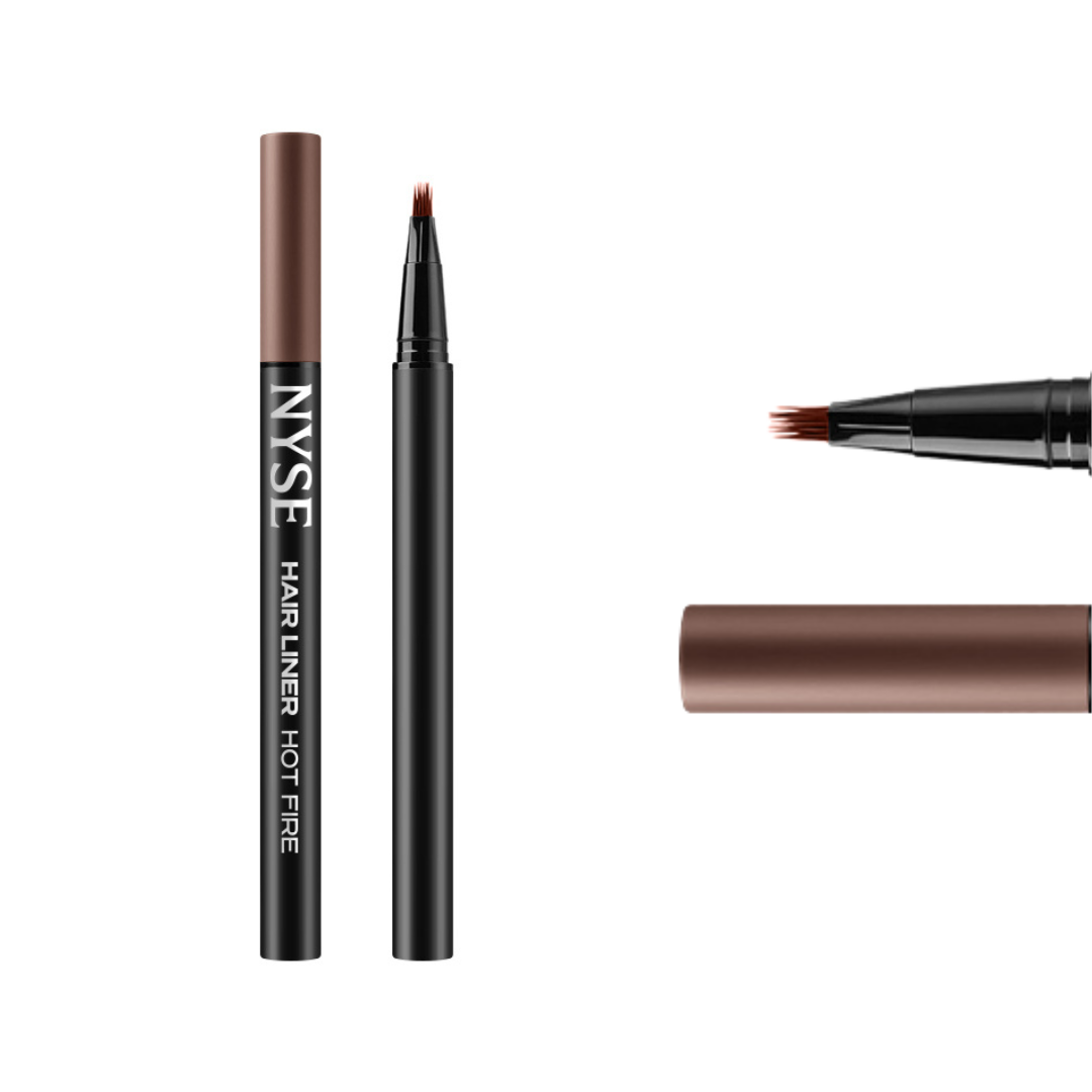 NYSE Hair Liner a lunga durata matita pennarello per sopracciglia realistiche Hot Fire