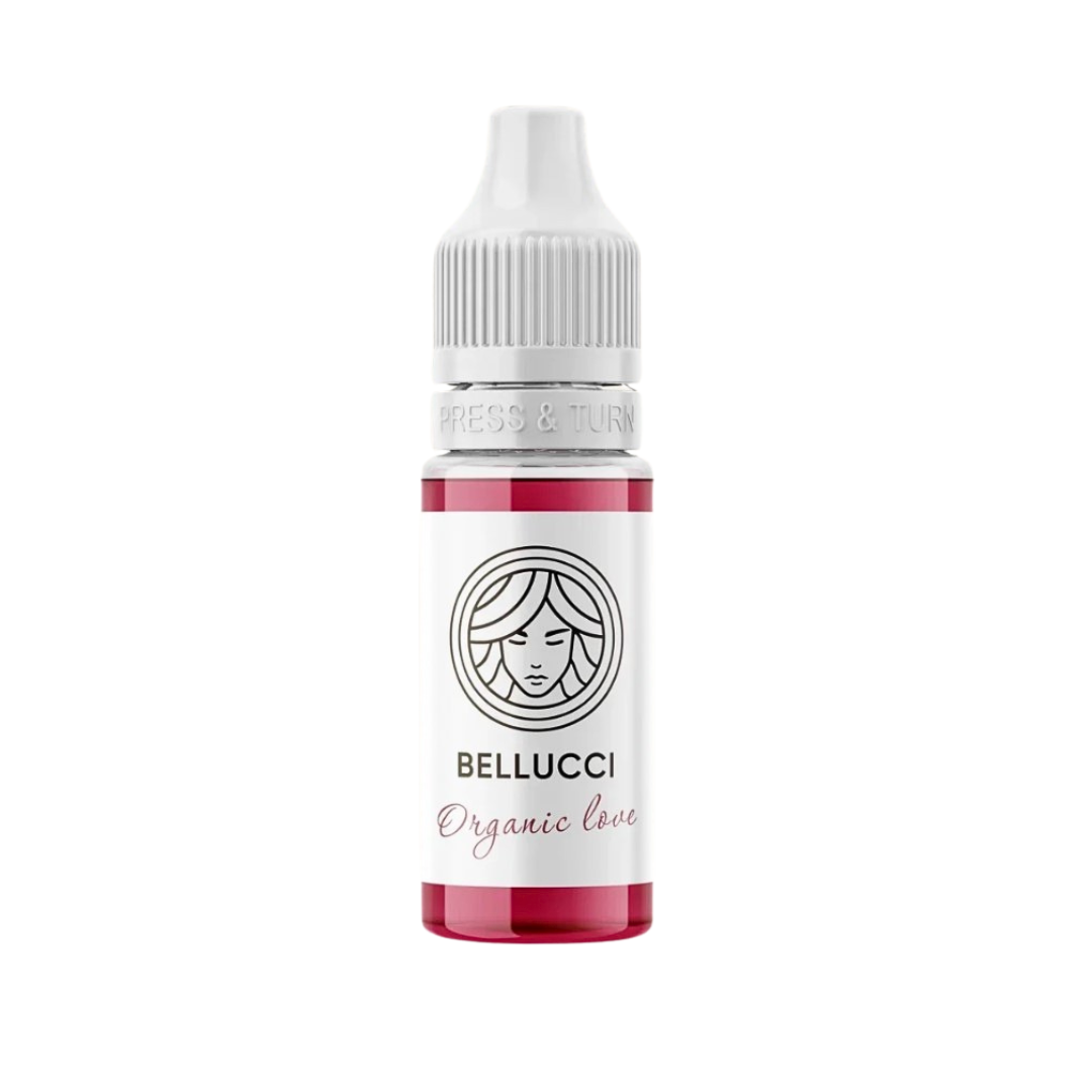 Pigmento PMU organico FACE BELLUCCI rosso naturale elegante per labbra