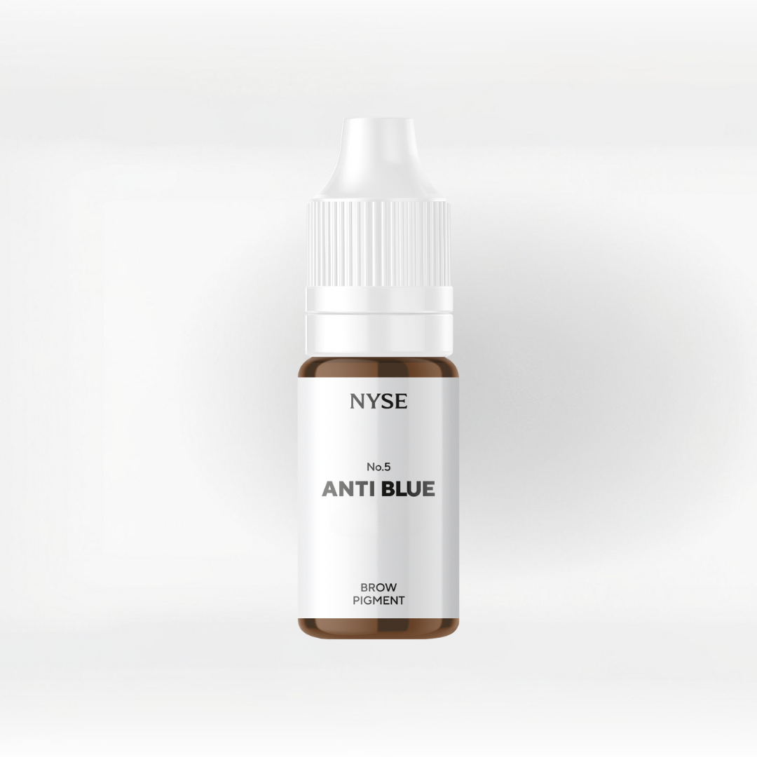 Pigmento PMU ANTI BLUE n.5 marrone correttivo universale per sopracciglia
