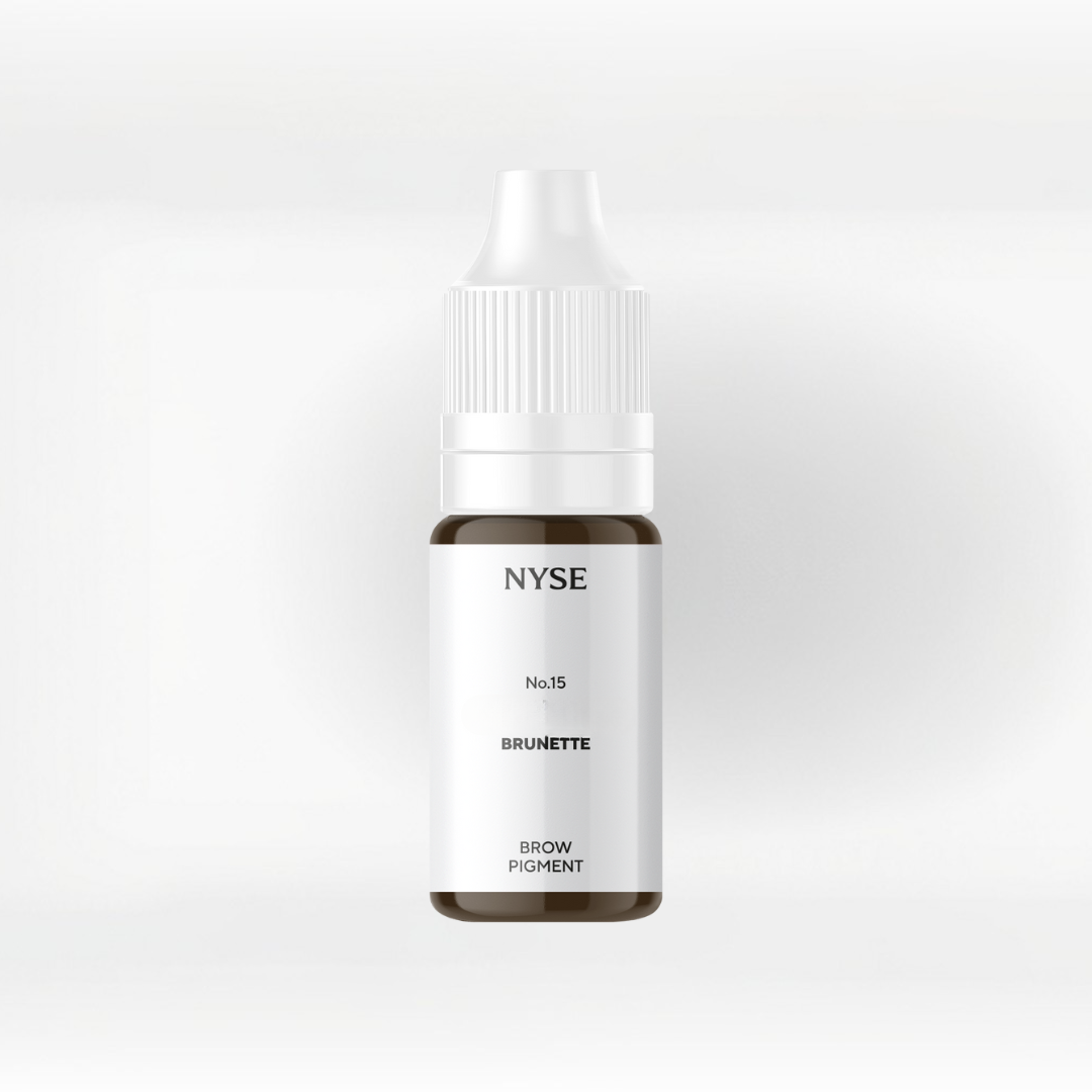 Pigmento PMU minerale NYSE Brunette marrone intenso per sopracciglia