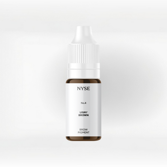 Pigmento PMU minerale sopracciglia brown freddo chiaro per bionde