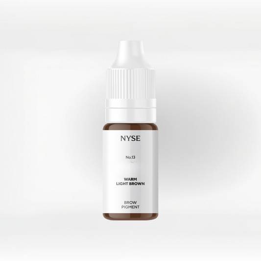 Pigmento PMU minerale sopracciglia biondo chiaro caldo per bionde