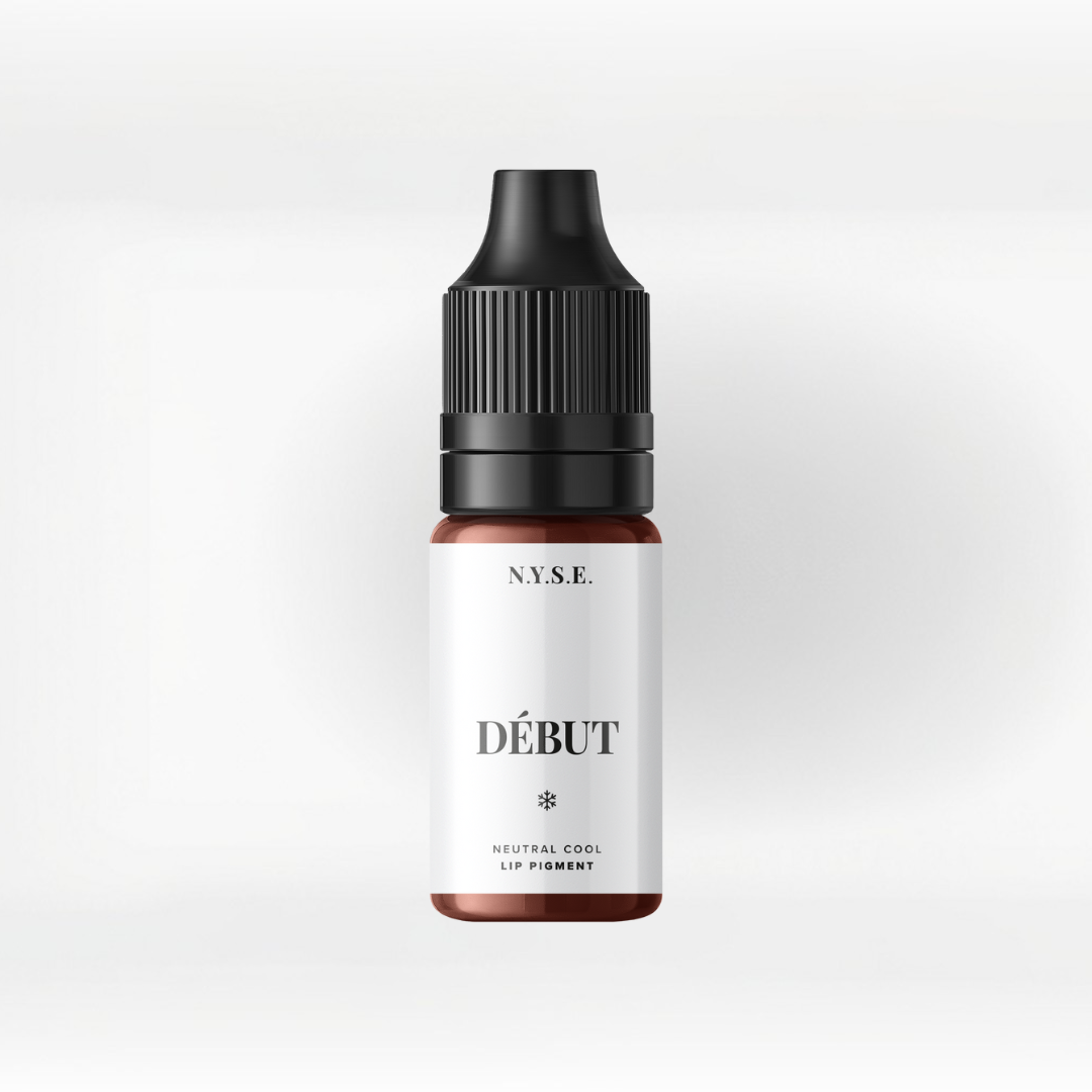 Pigmento PMU NYSE DÉBUT colore intenso marrone freddo per labbra
