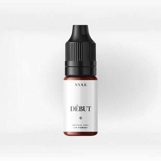 Pigmento PMU NYSE DÉBUT colore intenso marrone freddo per labbra
