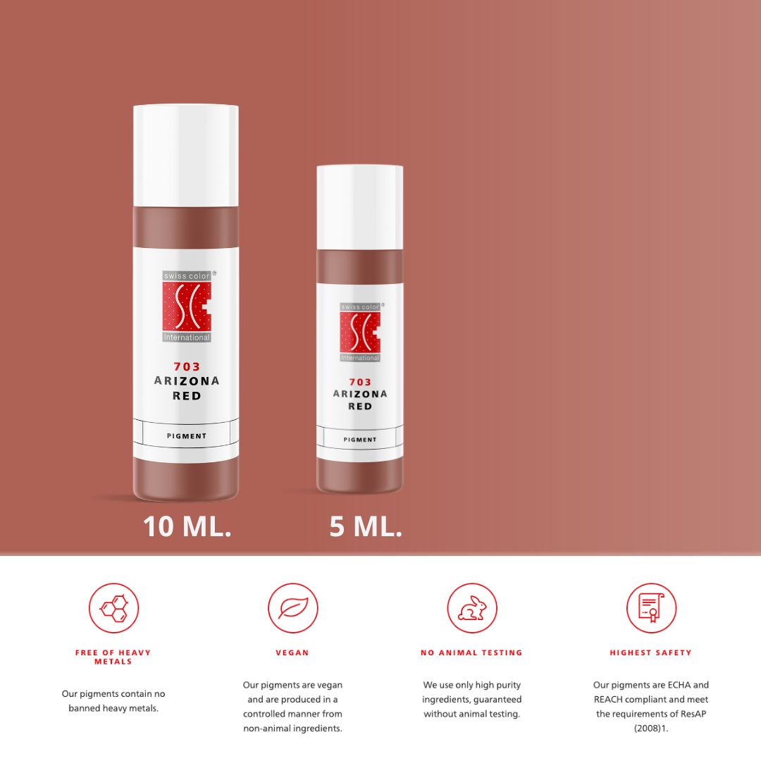 703 ARIZONA RED - PIGMENTO TRUCCO PERMANENTE - PMU TREND SHOP