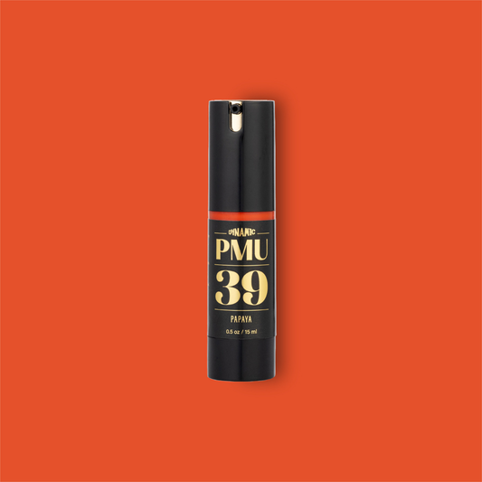 Pigmenti PMU Dynamic 39 Papaya per correzioni cromatiche e neutralizzazione labbra fredde.