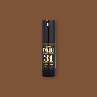 Pigmento Dynamic PMU 31 Golden Brown Marrone dorato caldo per trucco permanente sopracciglia