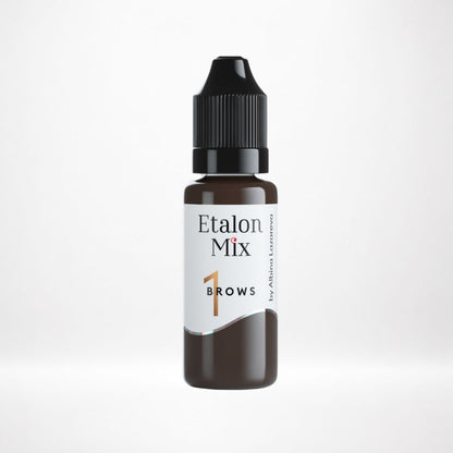 Flacone Etalon Mix Hazelnut N°1 pigmento PMU sopracciglia
