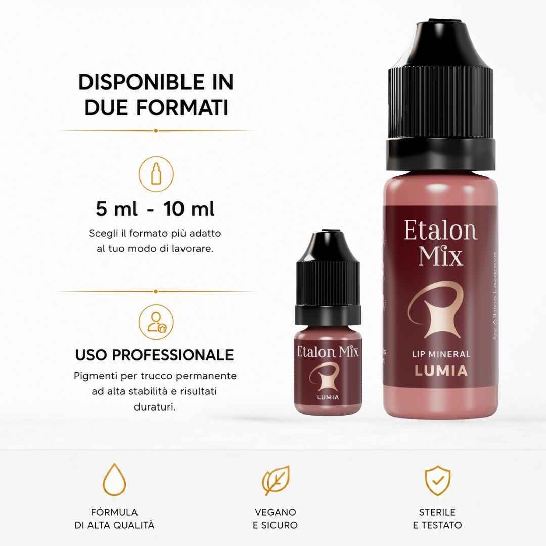 Etalon Mix Lumia – Pigmento PMU labbra minerale freddo effetto matita