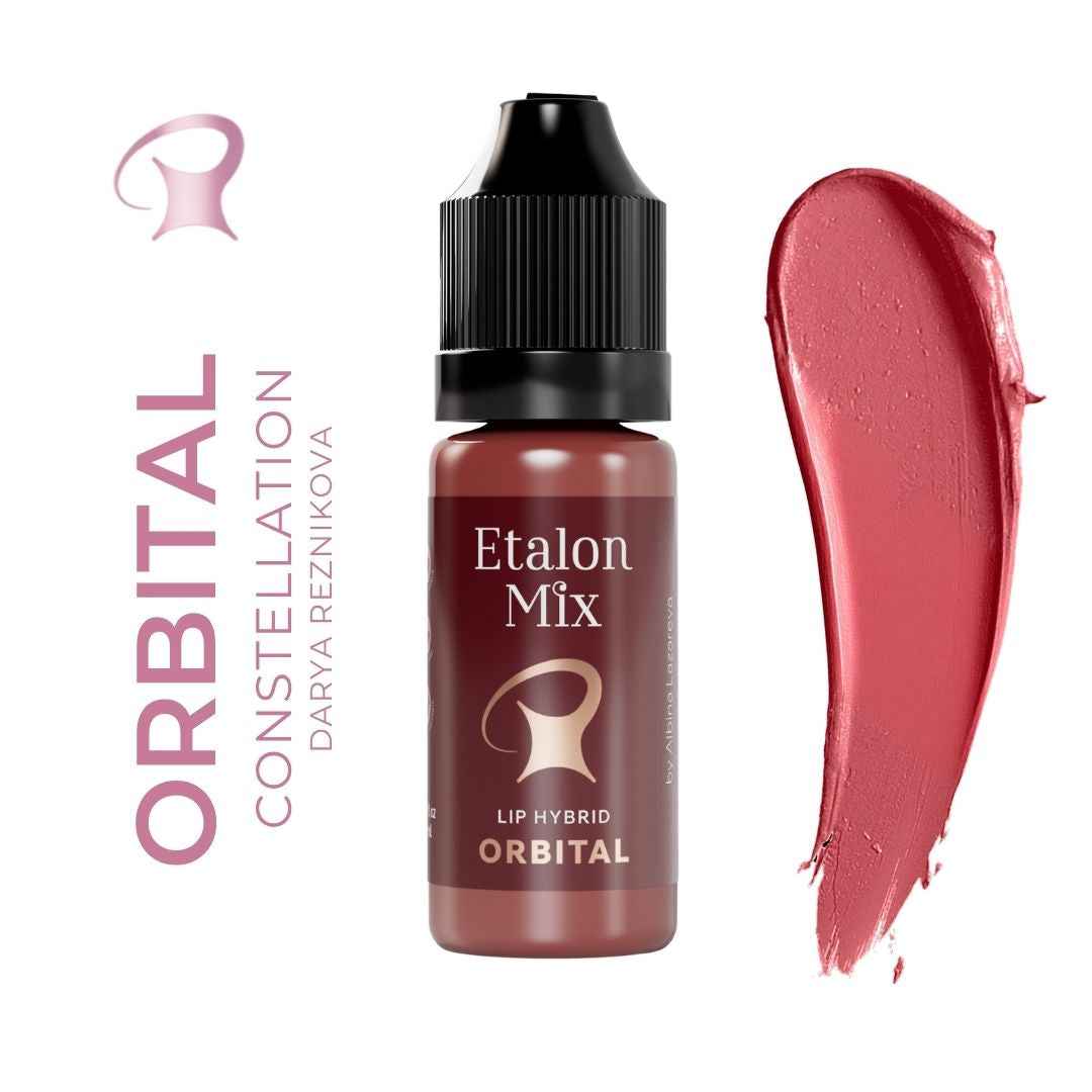 Etalon Mix Orbital – Pigmento PMU labbra neutro ibrido per contorno labbra