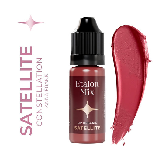 Etalon Mix Satellite con swatch rosa intenso.
