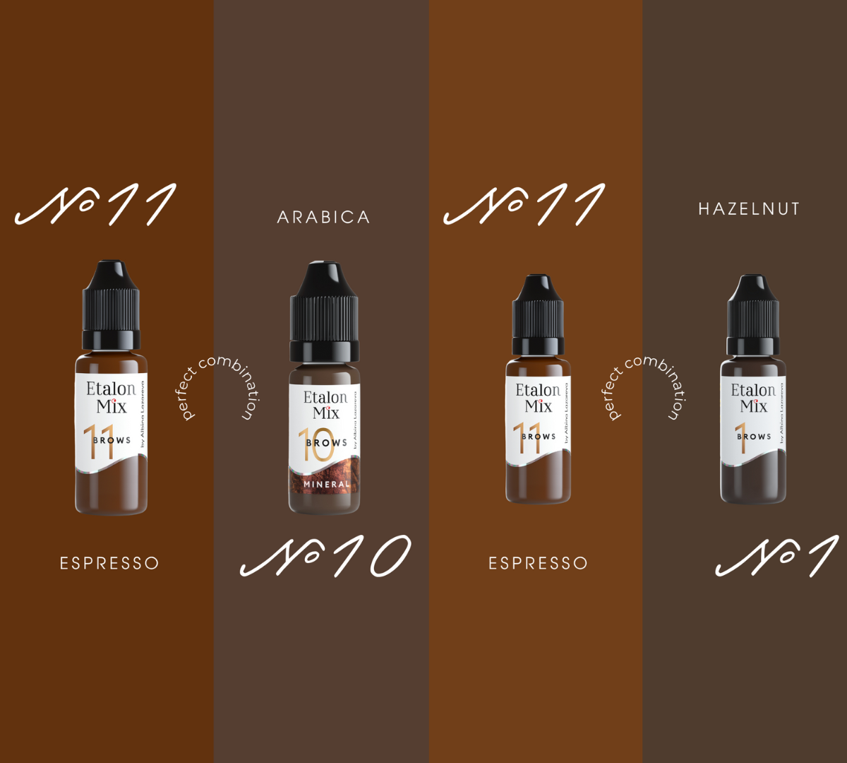Etalon Mix 1 Hazelnut - Ibrido - PMU TREND SHOP