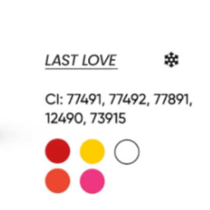 FACE Last Love – Nude Rosso Caldo Luminoso (6 ml / 12 ml)