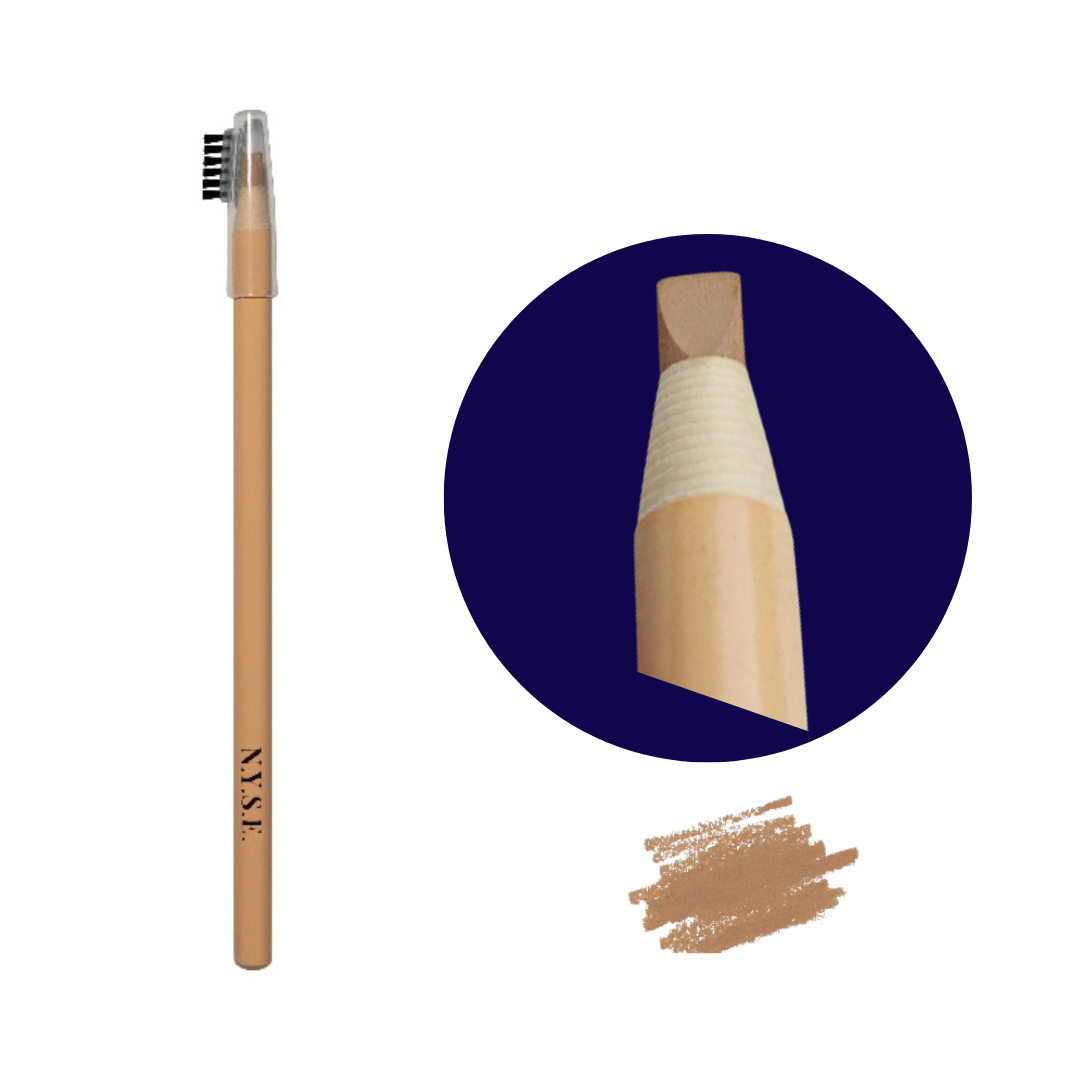 Matita beige di mappatura NYSE per trucco permanente PMU, ideale per delineare labbra, areole e zone delicate con precisione naturale.