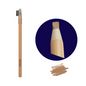 Matita beige di mappatura NYSE per trucco permanente PMU, ideale per delineare labbra, areole e zone delicate con precisione naturale.