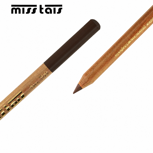 Matita Miss Tais No. 709 marrone per la mappatura e il disegno delle sopracciglia.