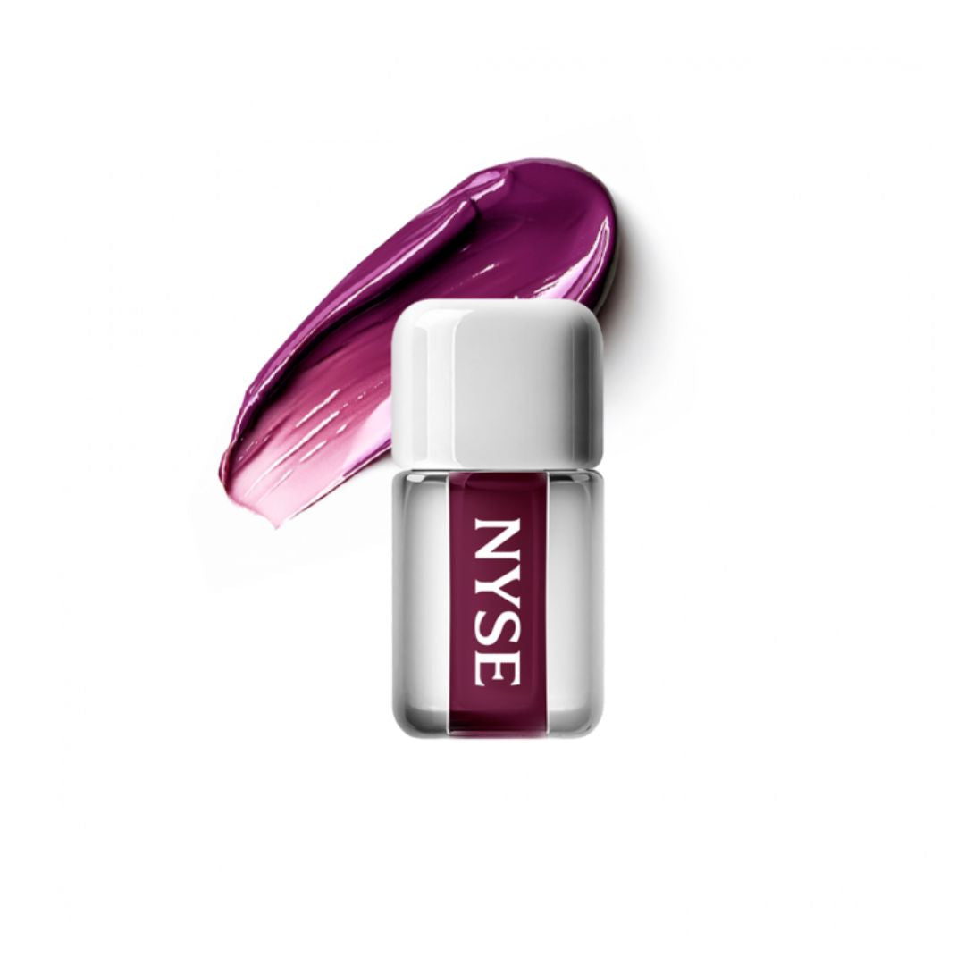 NYSE Lip Tints LT01 Deep Berry – tinta labbra rosa intenso lunga durata 24 ore con acido ialuronico