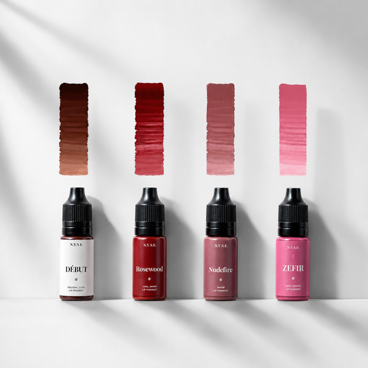 NYSE Nude Lips Bundle kit professionale 4 pigmenti PMU per labbra