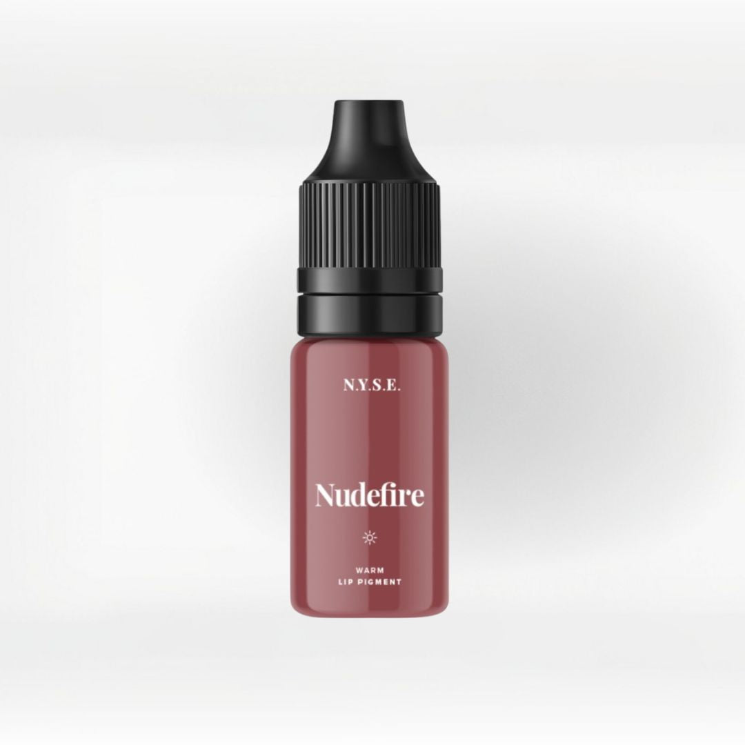 Pigmento PMU NYSE Nudefire nude beige rosato caldo per labbra