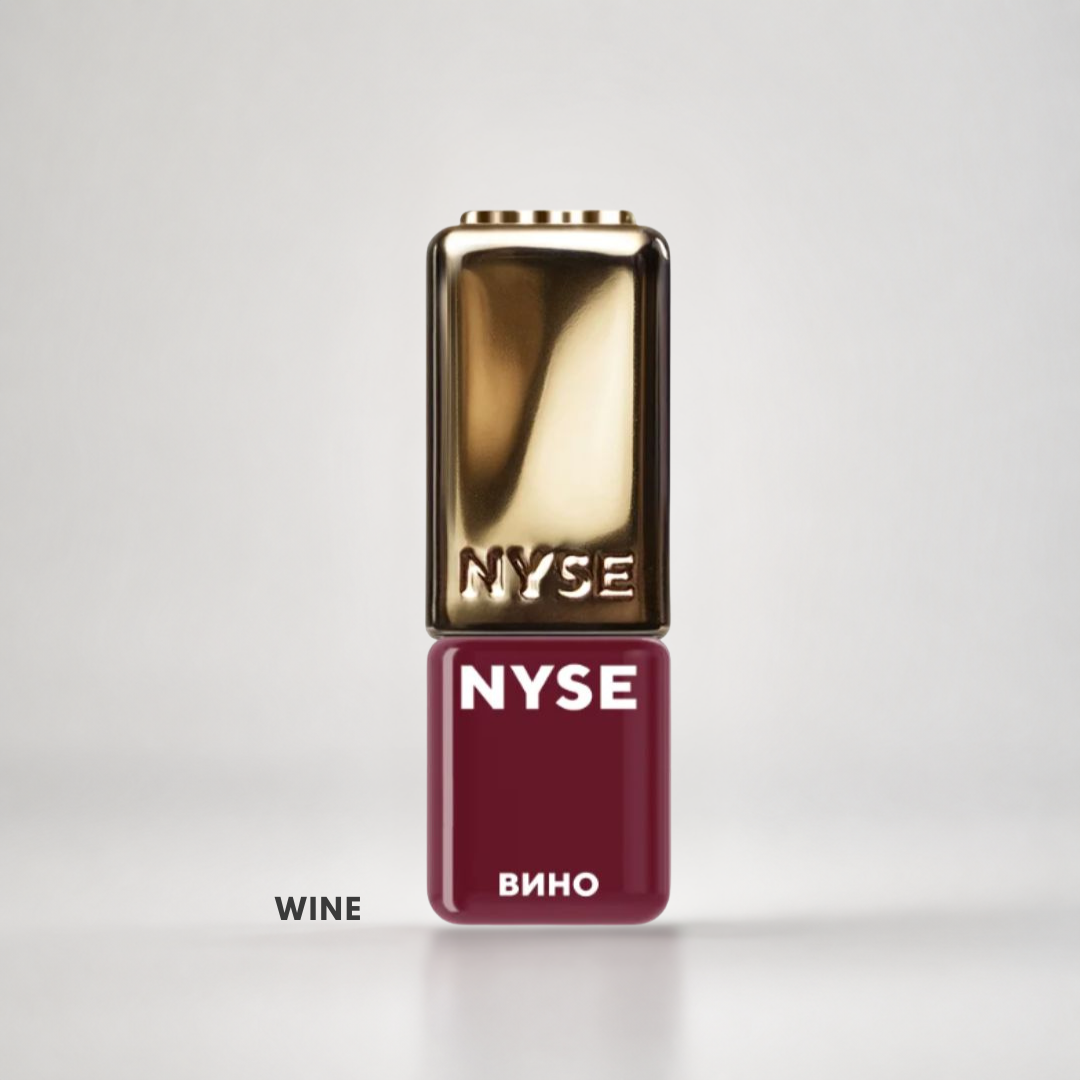 Flacone NYSE Wine pigmento PMU labbra color vino intenso per trucco permanente professionale
